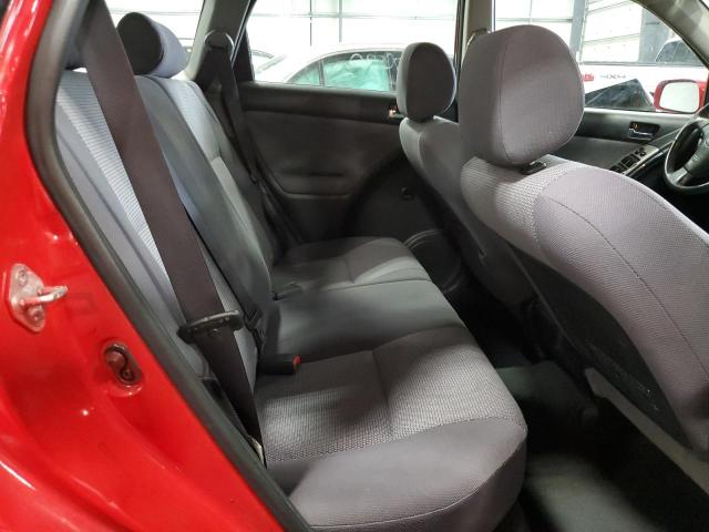 2T1KR32EX6C587623 - 2006 TOYOTA COROLLA MA XR RED photo 10