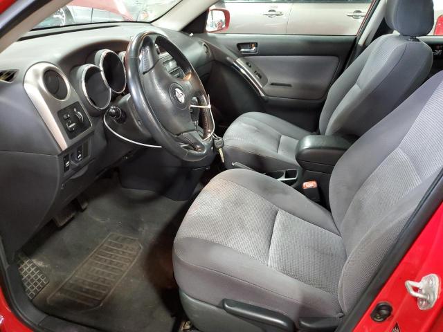 2T1KR32EX6C587623 - 2006 TOYOTA COROLLA MA XR RED photo 7