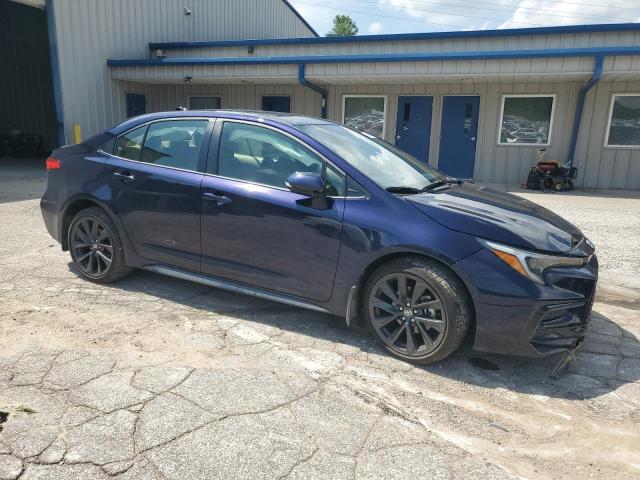 JTDP4MCE5RJ105304 - 2024 TOYOTA COROLLA SE BLUE photo 4