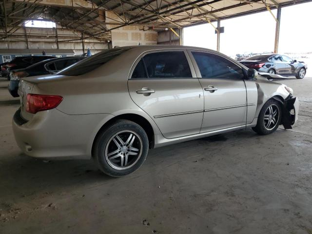 1NXBU4EE2AZ210260 - 2010 TOYOTA COROLLA BASE TAN photo 3