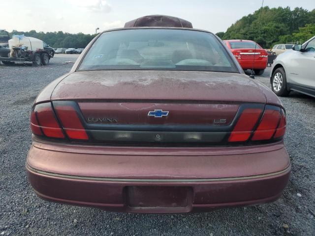 2G1WL52MXW9143138 - 1998 CHEVROLET LUMINA BASE BURGUNDY photo 6