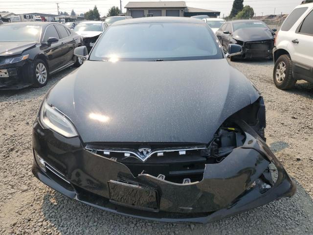 5YJSA1E28MF425740 - 2021 TESLA MODEL S Սև լուսանկար 5