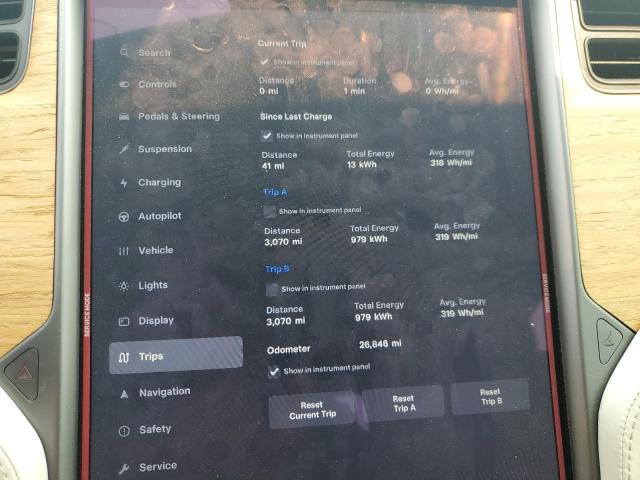 5YJSA1E28MF425740 - 2021 TESLA MODEL S Սև լուսանկար 9