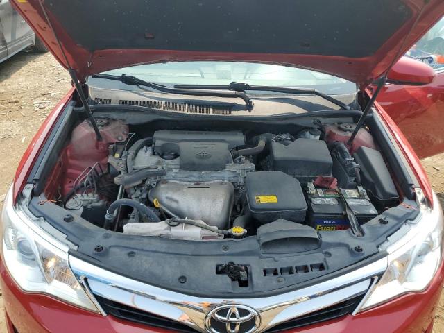 4T1BF1FKXCU595728 - 2012 TOYOTA CAMRY BASE 红色 照片 11