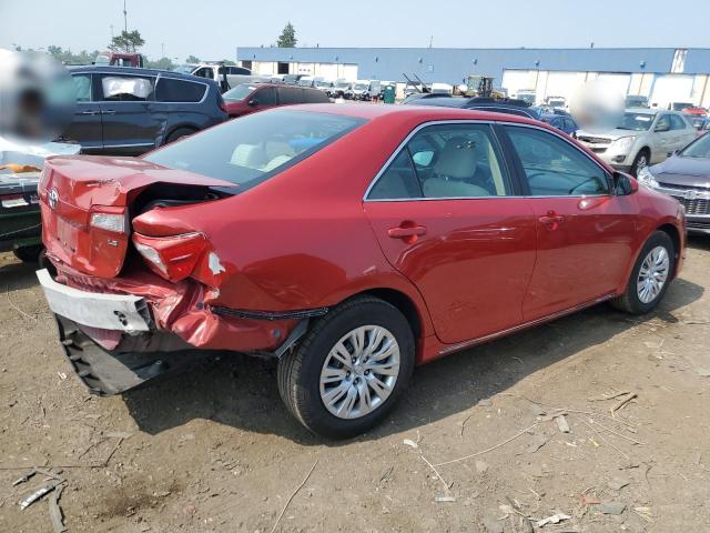 4T1BF1FKXCU595728 - 2012 TOYOTA CAMRY BASE 红色 照片 3