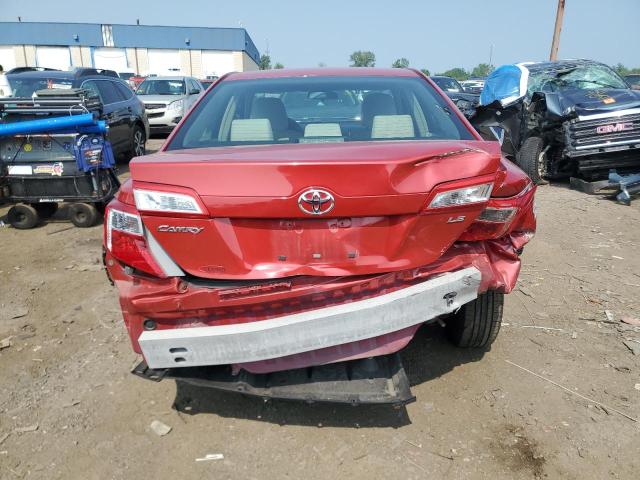 4T1BF1FKXCU595728 - 2012 TOYOTA CAMRY BASE 红色 照片 6