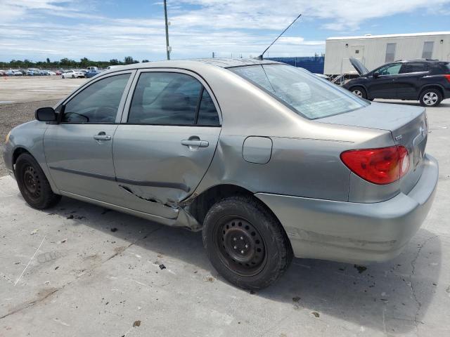 1NXBR32E24Z202423 - 2004 TOYOTA COROLLA CE GRAY photo 2
