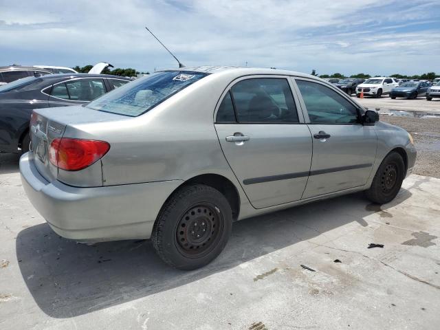 1NXBR32E24Z202423 - 2004 TOYOTA COROLLA CE GRAY photo 3