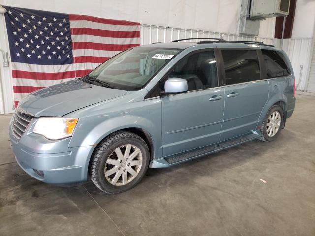 2A8HR54P98R630638 - 2008 CHRYSLER TOWN AND C TOURING BLUE photo 1