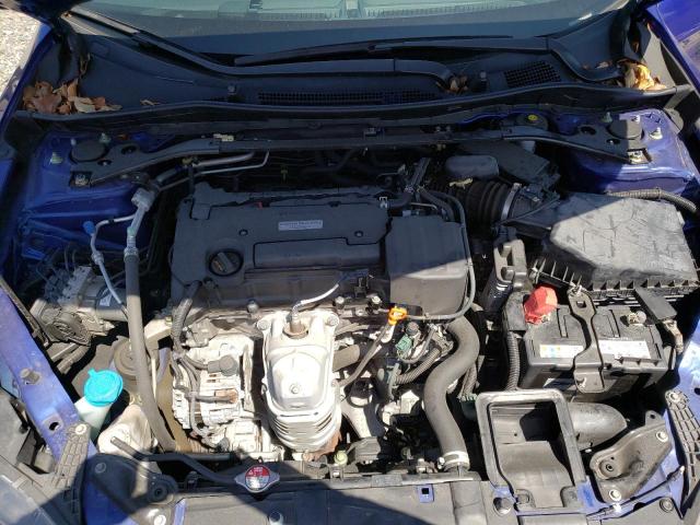 1HGCT1B68GA010289 - 2016 HONDA ACCORD EXL BLUE photo 11