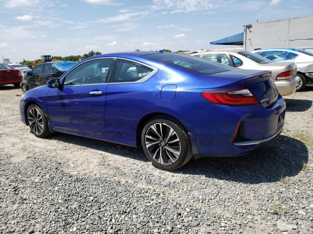 1HGCT1B68GA010289 - 2016 HONDA ACCORD EXL BLUE photo 2