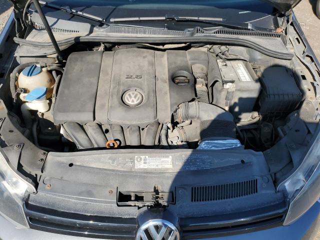 WVWAA7AJ2BW157613 - 2011 VOLKSWAGEN GOLF GRAY photo 11