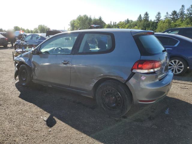WVWAA7AJ2BW157613 - 2011 VOLKSWAGEN GOLF GRAY photo 2