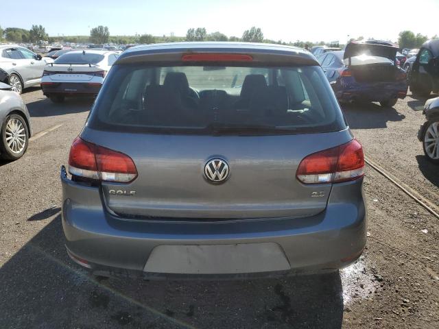 WVWAA7AJ2BW157613 - 2011 VOLKSWAGEN GOLF GRAY photo 6