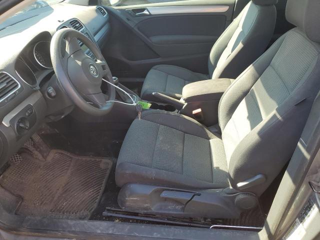 WVWAA7AJ2BW157613 - 2011 VOLKSWAGEN GOLF GRAY photo 7