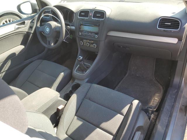 WVWAA7AJ2BW157613 - 2011 VOLKSWAGEN GOLF GRAY photo 8