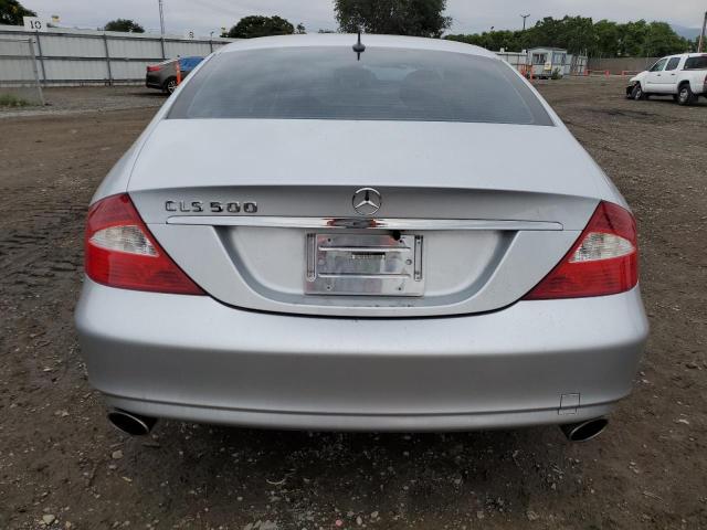 WDDDJ75X56A019472 - 2006 MERCEDES-BENZ CLS 500C SILVER photo 6