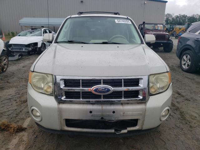 1FMCU04769KA88123 - 2009 FORD ESCAPE LIMITED CREAM photo 5