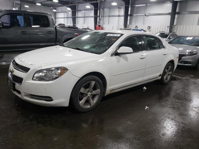 1G1ZC5E15BF235967 - 2011 CHEVROLET MALIBU 1LT WHITE photo 1