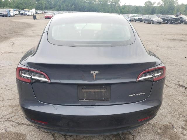 5YJ3E1EB9NF196835 - 2022 TESLA MODEL 3 GRAY photo 6