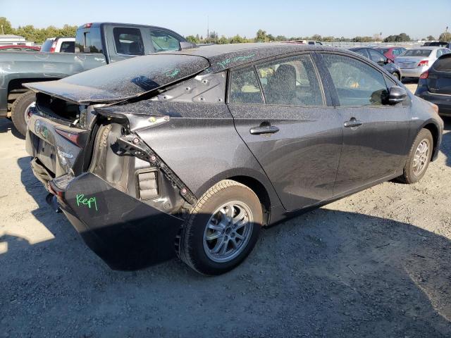 JTDKARFU1L3113222 - 2020 TOYOTA PRIUS L GRAY photo 3