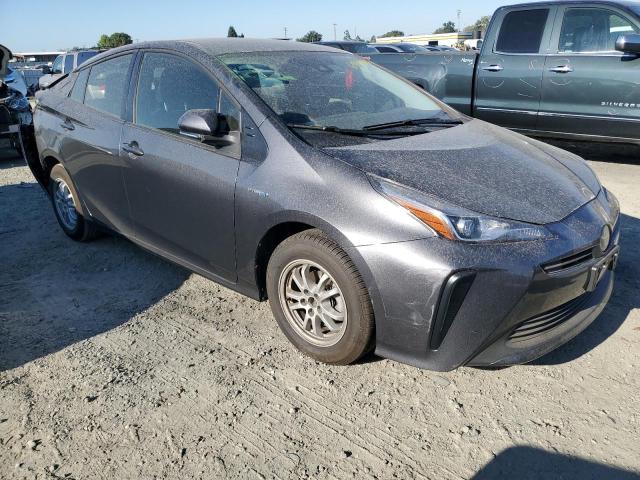 JTDKARFU1L3113222 - 2020 TOYOTA PRIUS L GRAY photo 4