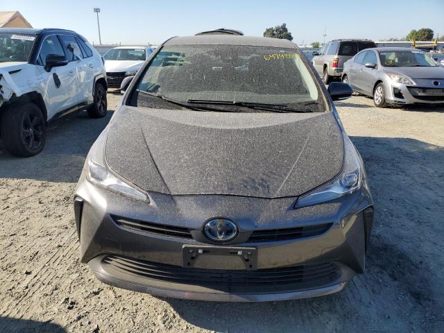 JTDKARFU1L3113222 - 2020 TOYOTA PRIUS L GRAY photo 5