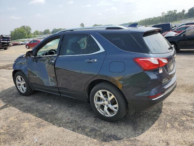 3GNAXMEV0JL105483 - 2018 CHEVROLET EQUINOX PREMIER BLUE photo 2