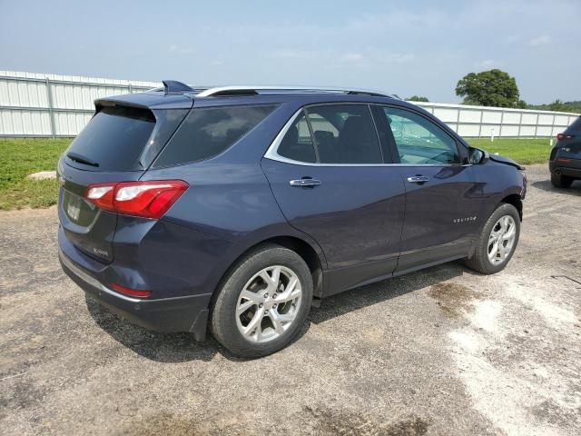 3GNAXMEV0JL105483 - 2018 CHEVROLET EQUINOX PREMIER BLUE photo 3