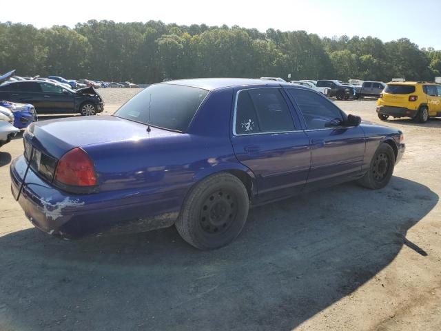 2FAHP71V29X109100 - 2009 FORD CROWN VICT POLICE INTERCEPTOR BLUE photo 3