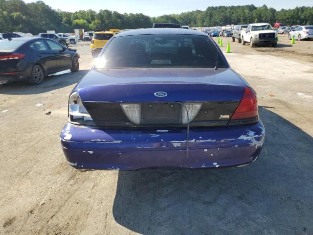 2FAHP71V29X109100 - 2009 FORD CROWN VICT POLICE INTERCEPTOR BLUE photo 6