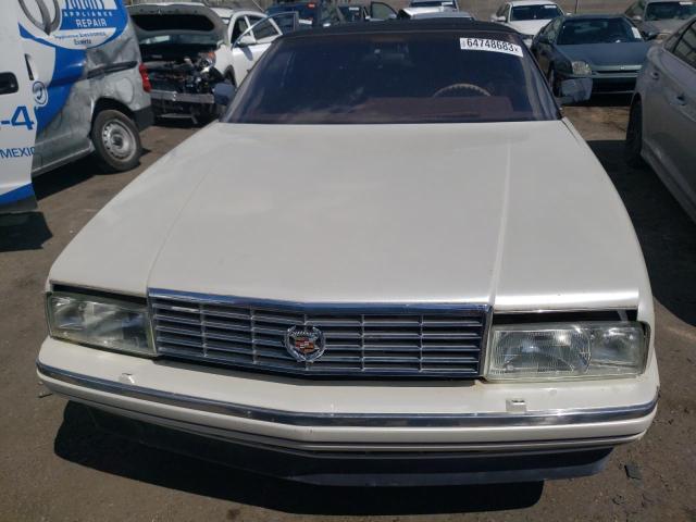 1G6VR3385LU100111 - 1990 CADILLAC ALLANTE CV BEIGE photo 5