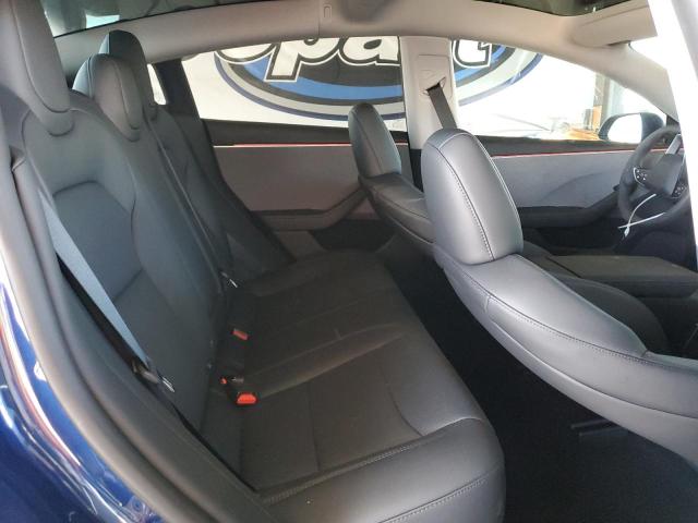 5YJ3E1EA3SF023945 - 2025 TESLA MODEL 3 ლურჯი ფოტო 10