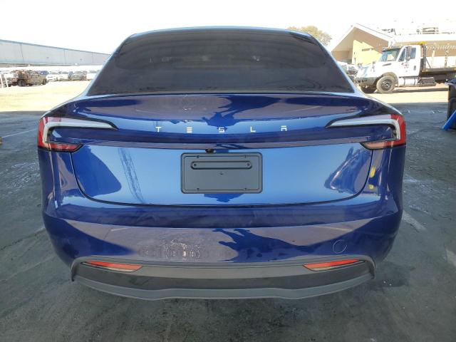 5YJ3E1EA3SF023945 - 2025 TESLA MODEL 3 ლურჯი ფოტო 6