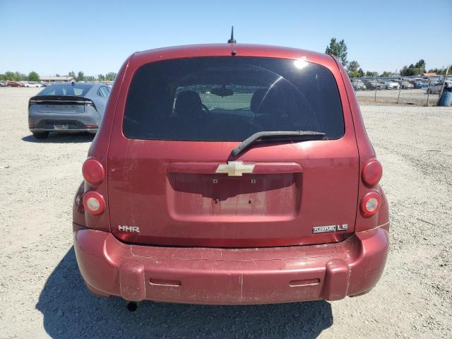 3GNCA13B49S586308 - 2009 CHEVROLET HHR LS RED photo 6