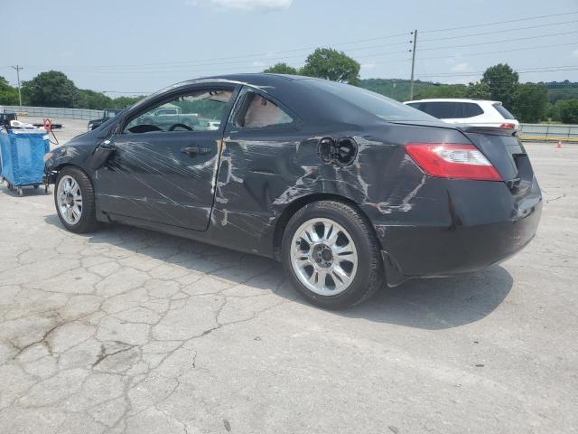 2HGFG12627H532581 - 2007 HONDA CIVIC LX BLACK photo 3