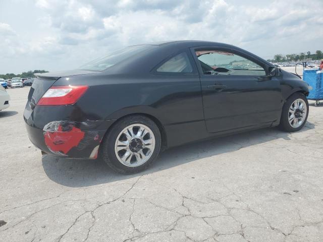 2HGFG12627H532581 - 2007 HONDA CIVIC LX BLACK photo 6