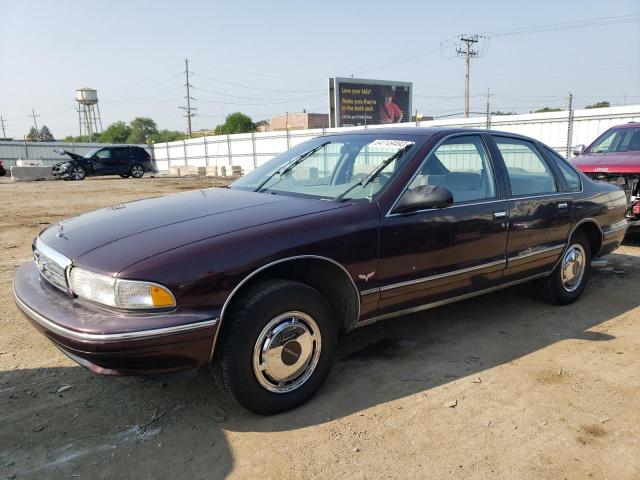 1G1BL52W5SR113612 - 1995 CHEVROLET CAPRICE CLASSIC BURGUNDY photo 1