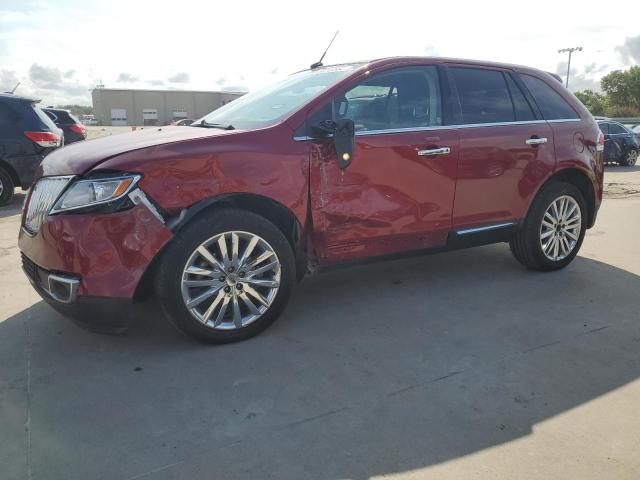 2LMDJ6JK0DBL26127 - 2013 LINCOLN MKX RED photo 1