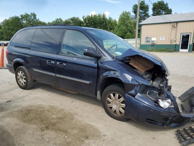 2A4GP54L07R185186 - 2007 CHRYSLER TOWN & COU TOURING 蓝色 照片 4