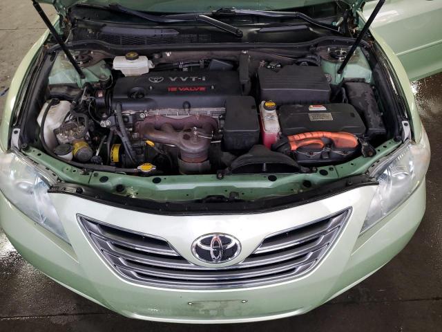 4T1BB46K58U041064 - 2008 TOYOTA CAMRY HYBRID GREEN photo 11