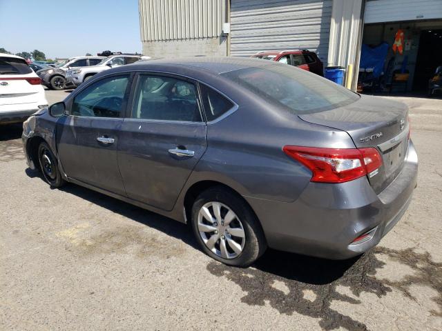 3N1AB7AP5KY306075 - 2019 NISSAN SENTRA S 灰色 照片 2