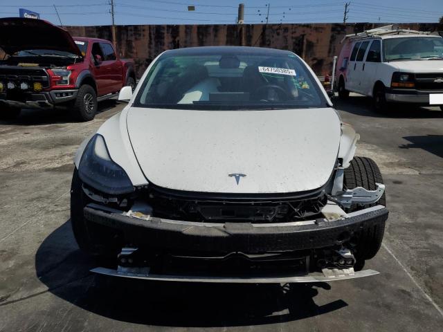 5YJ3E1EA5NF145503 - 2022 TESLA MODEL 3 白色 照片 5