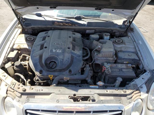 KNALD125585163657 - 2008 KIA AMANTI SILVER photo 11