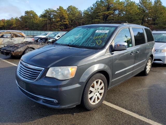 2A4RR8DG2BR611413 - 2011 CHRYSLER TOWN & COU TOURING L CHARCOAL photo 2