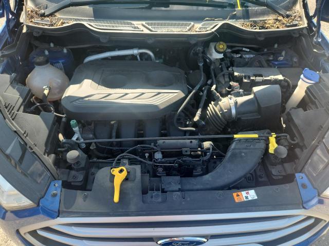 MAJ6S3GL2MC425347 - 2021 FORD ECOSPORT SE BLUE photo 11