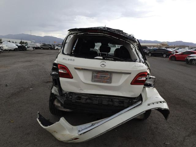 4JGDA5HB4EA329444 - 2014 MERCEDES-BENZ ML 350 4MATIC WHITE photo 6