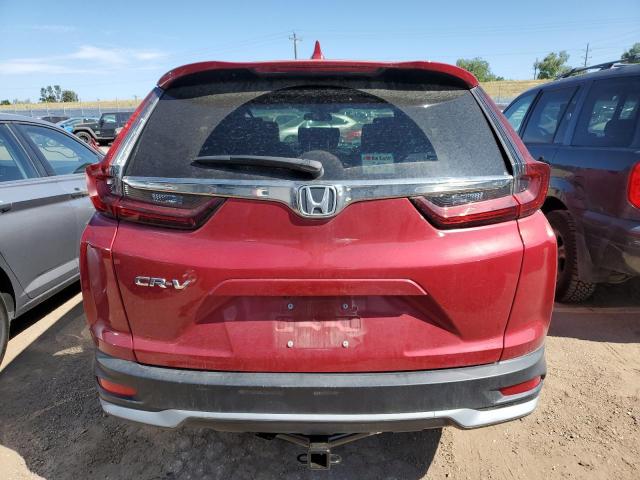 7FARW1H55ME013849 - 2021 HONDA CR-V EX MAROON photo 6