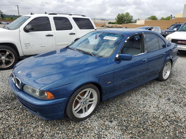 WBADN53491GC97907 - 2001 BMW 540 I BLUE photo 1