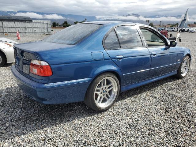 WBADN53491GC97907 - 2001 BMW 540 I BLUE photo 3